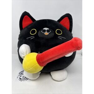 Zuru Snackle Luna‎ Pez Cat 14" Jumbo Plush w/ Pez dispenser Snackles